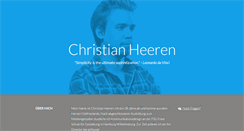 Desktop Screenshot of christianheeren.com