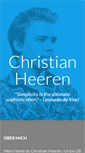 Mobile Screenshot of christianheeren.com